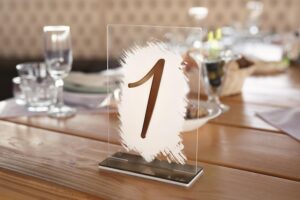 Acryllic Table Signs